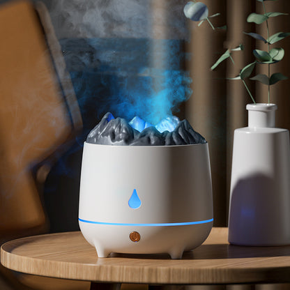 Volcano Humidifier and Ultrasonic Aromatherapy Diffuser